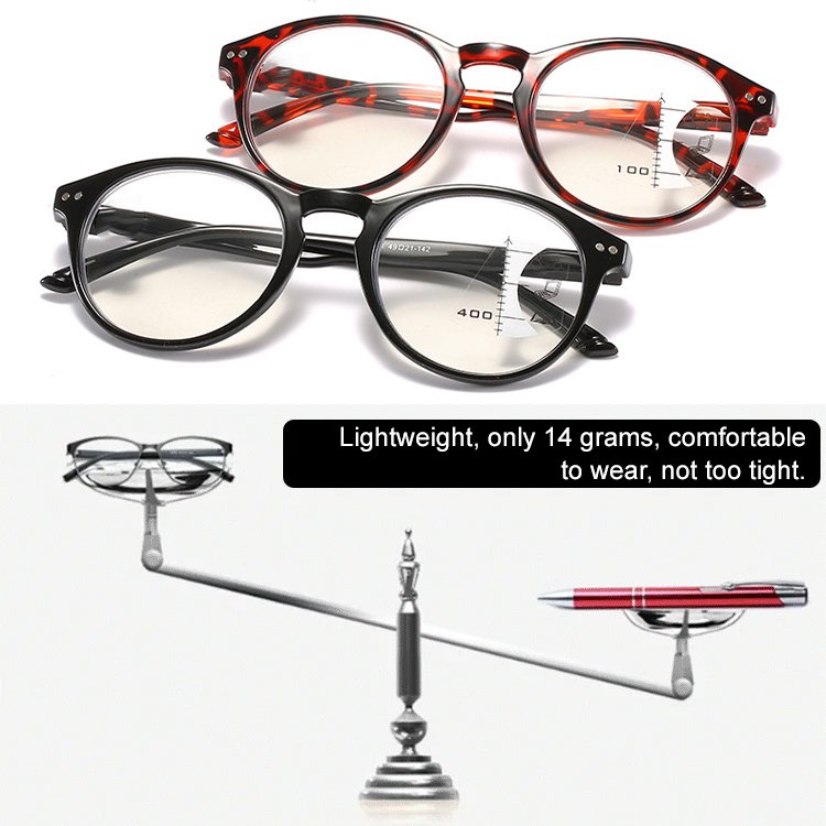 Fashion PC multi-focal reading glasses for men and women