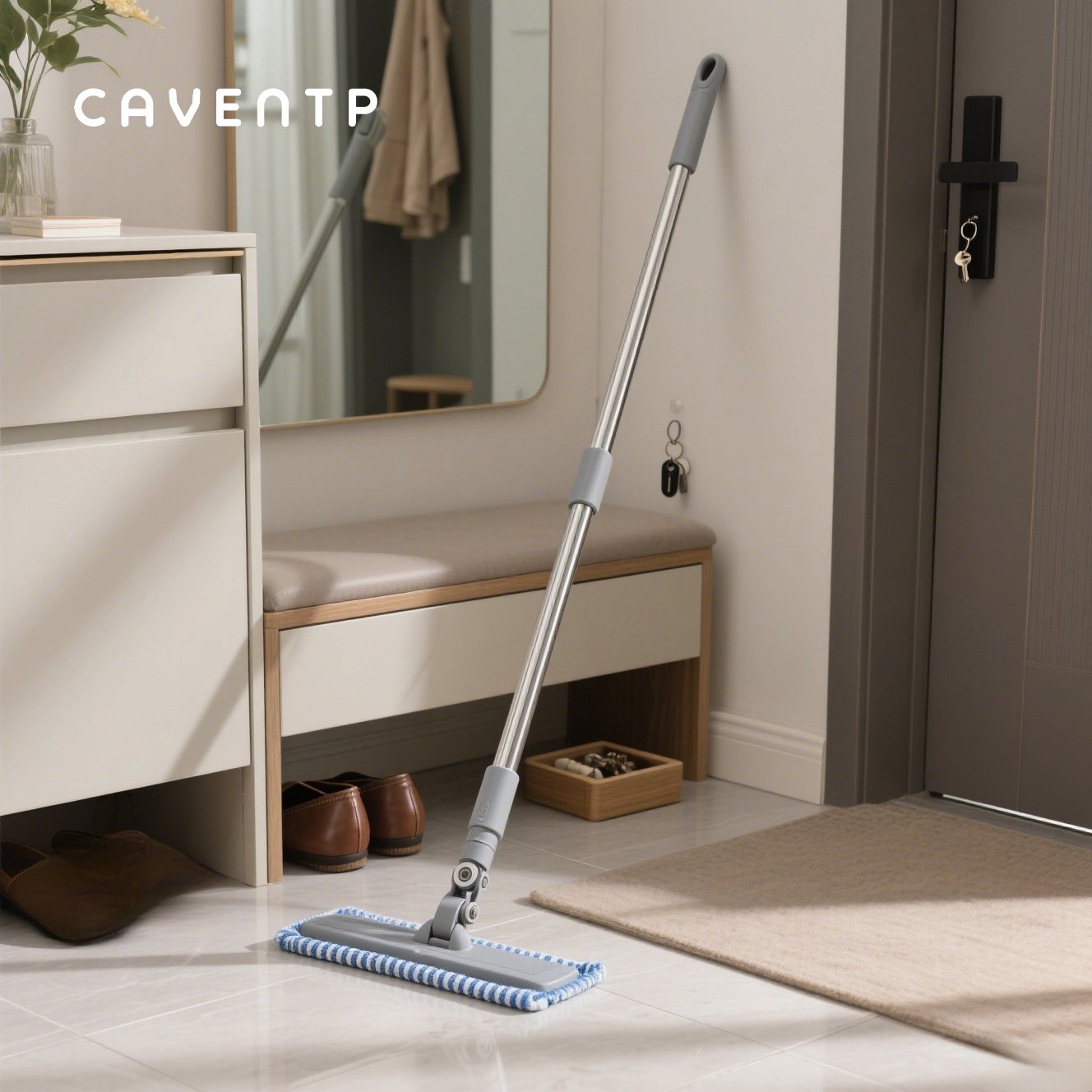 Effektiver Wischmopp für alle Bodenarten