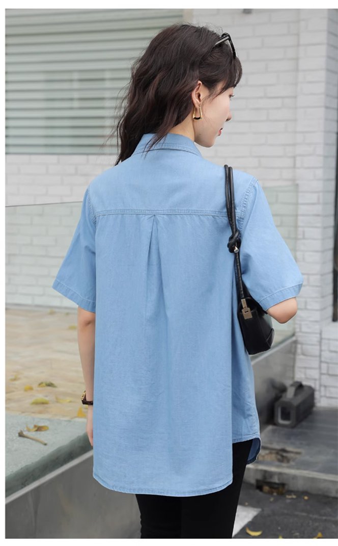 春夏秋のファッションに最適なテンセルデニムシャツ