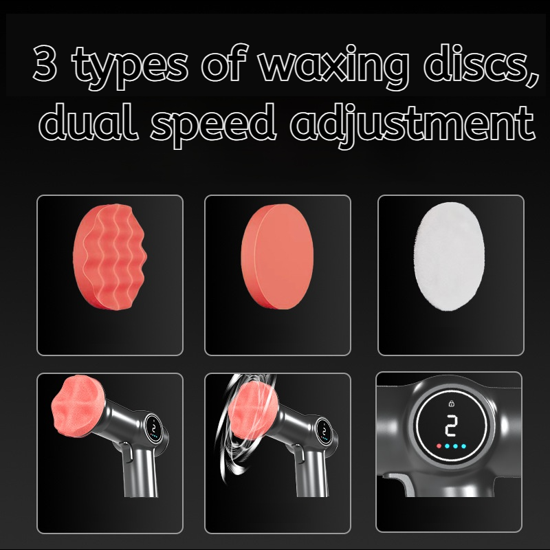 Car polishing waxing machine handheld special scratch repair glaze sealing machine