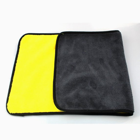 Car wash towel high density coral fleece