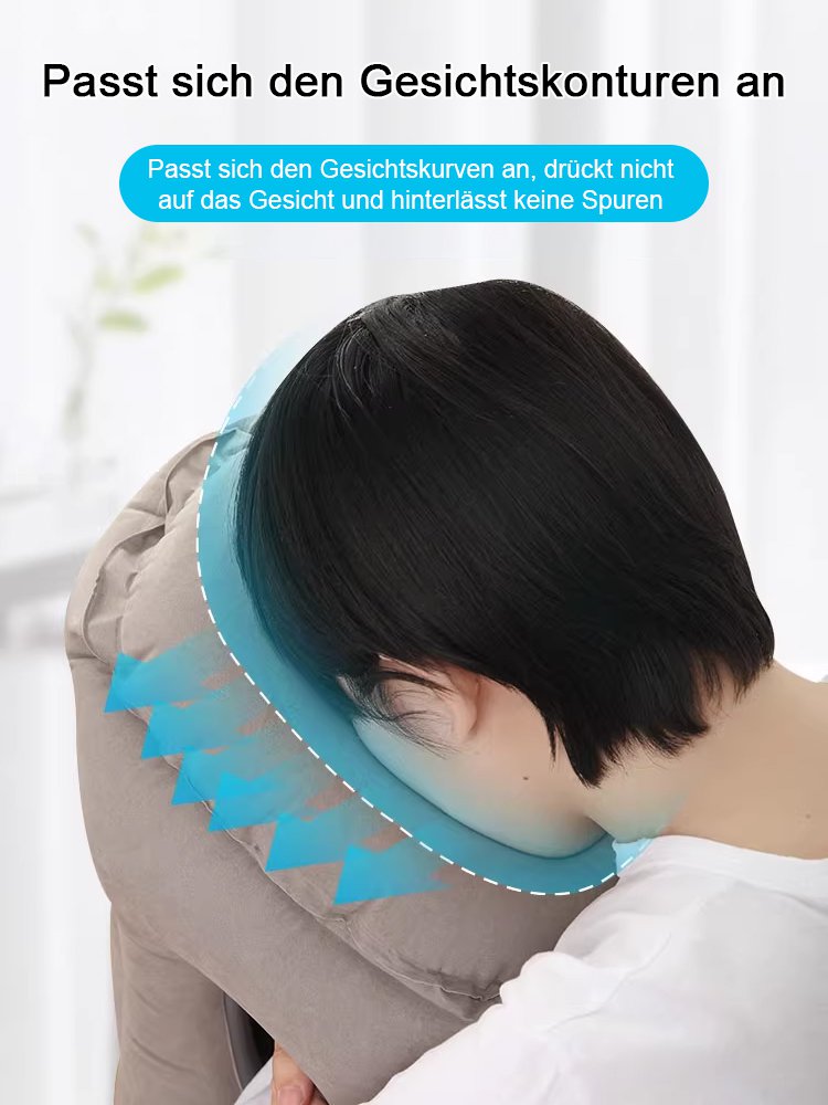 [Entspannt lange Reisen überstehen] Flugzeug-Wunderkissen zum Liegen und Schlafen