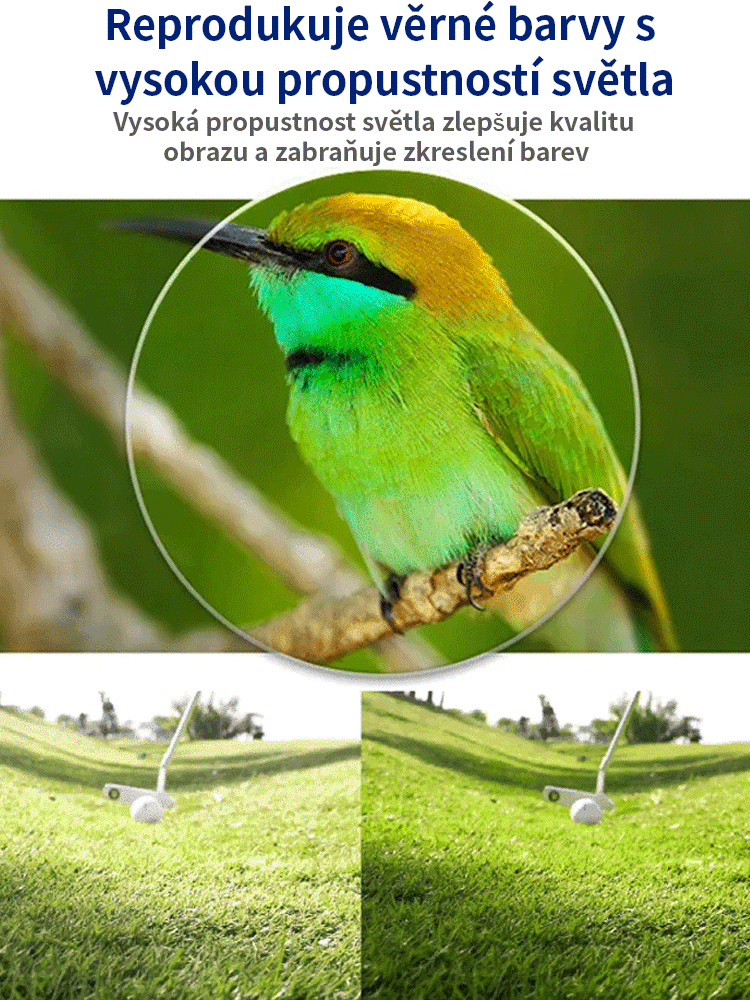 Brýle na čtení měnící barvu proti modrému světlu