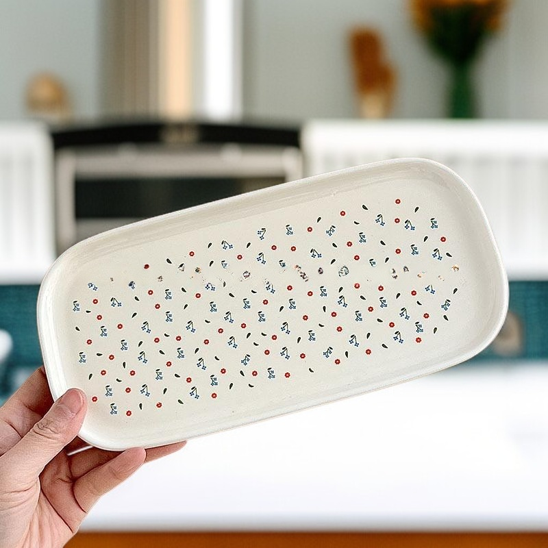 高顏值長方托盤餐具