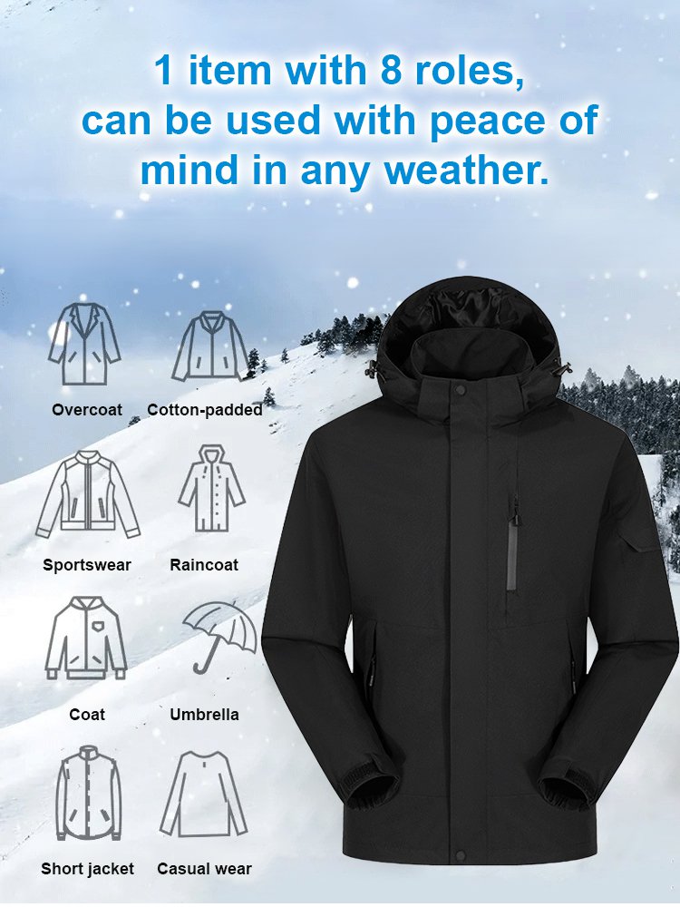 【gelybiya】Windproof mountaineering outdoor assault suit