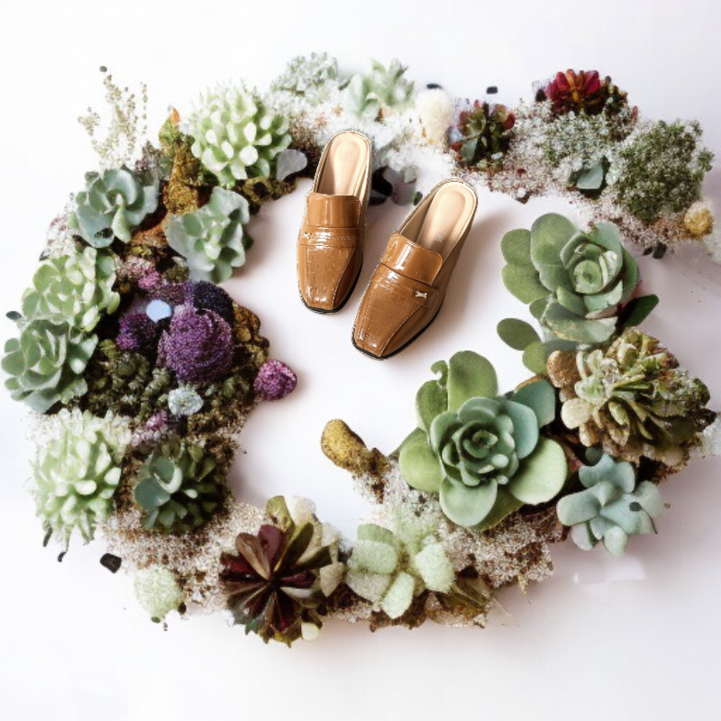 ミュールパンプス