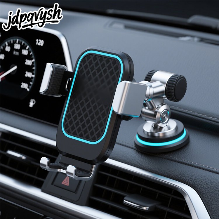 運転席から見たスマホスタンドの使用イメージ