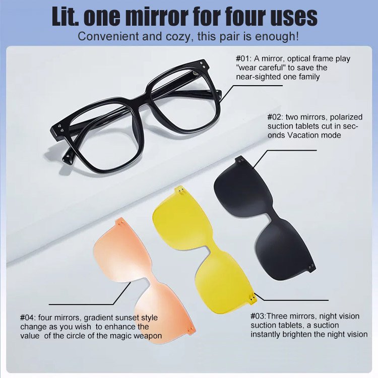 Unisex Multi-Functional UV Protection Glasses