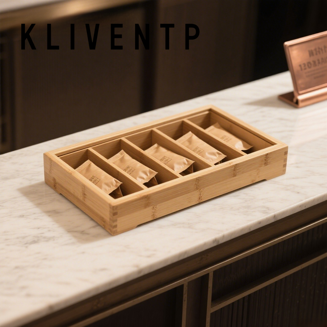 Tea bag storage box
