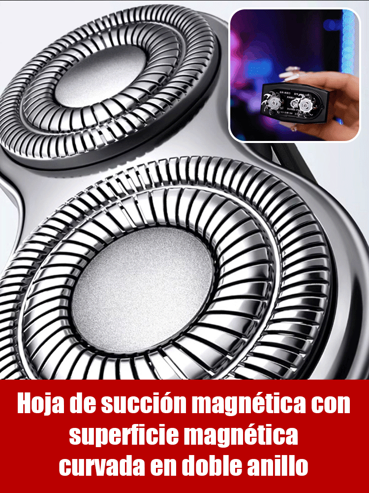 Maquinilla de afeitar mecánica de doble motor