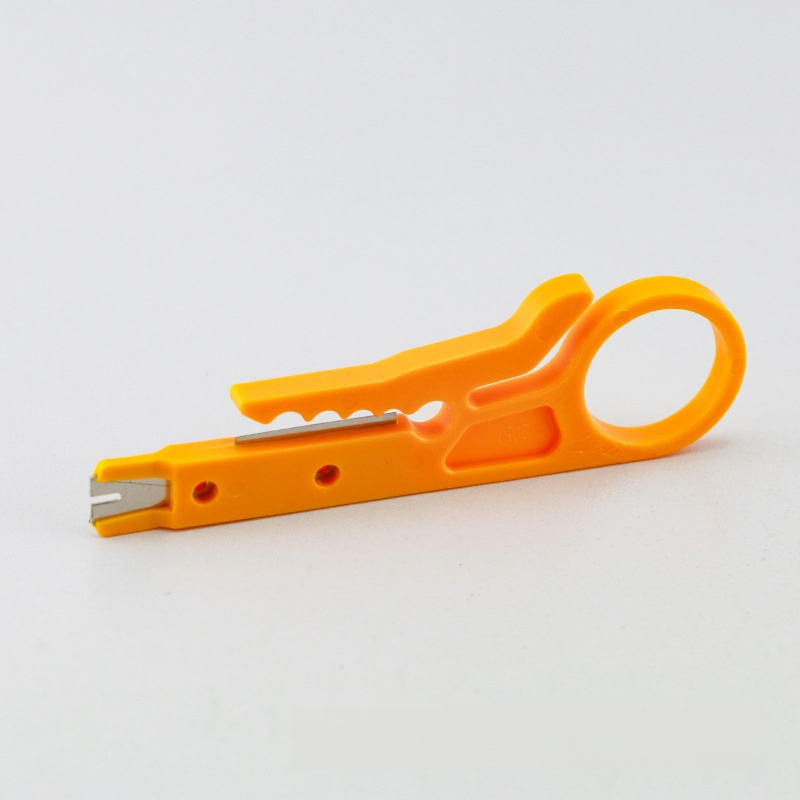 Nářadí Kleště na odizolování drátů Malý nůž na odizolování drátu Malý žlutý nůž na odizolování drátu