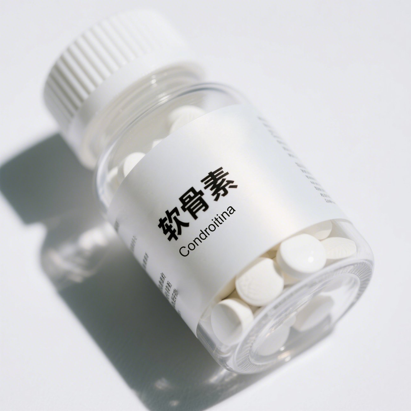 Botellas de condroitina para salud articular