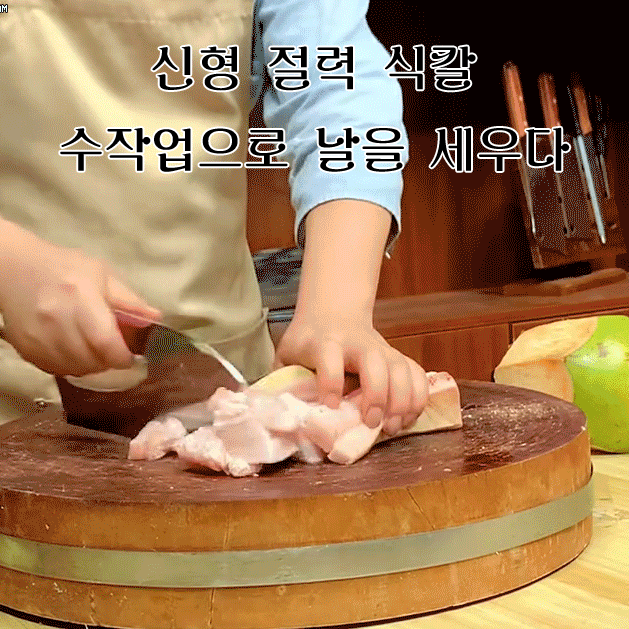 슈퍼 절력 스테인리스 스틸 식칼