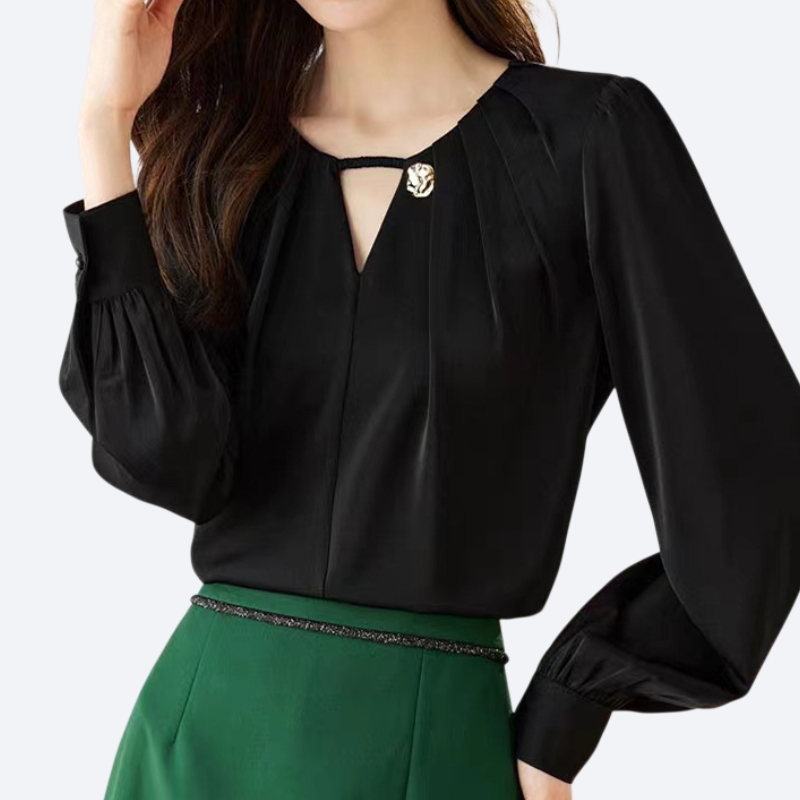 여성 프렌치 단면 고급감 셔츠