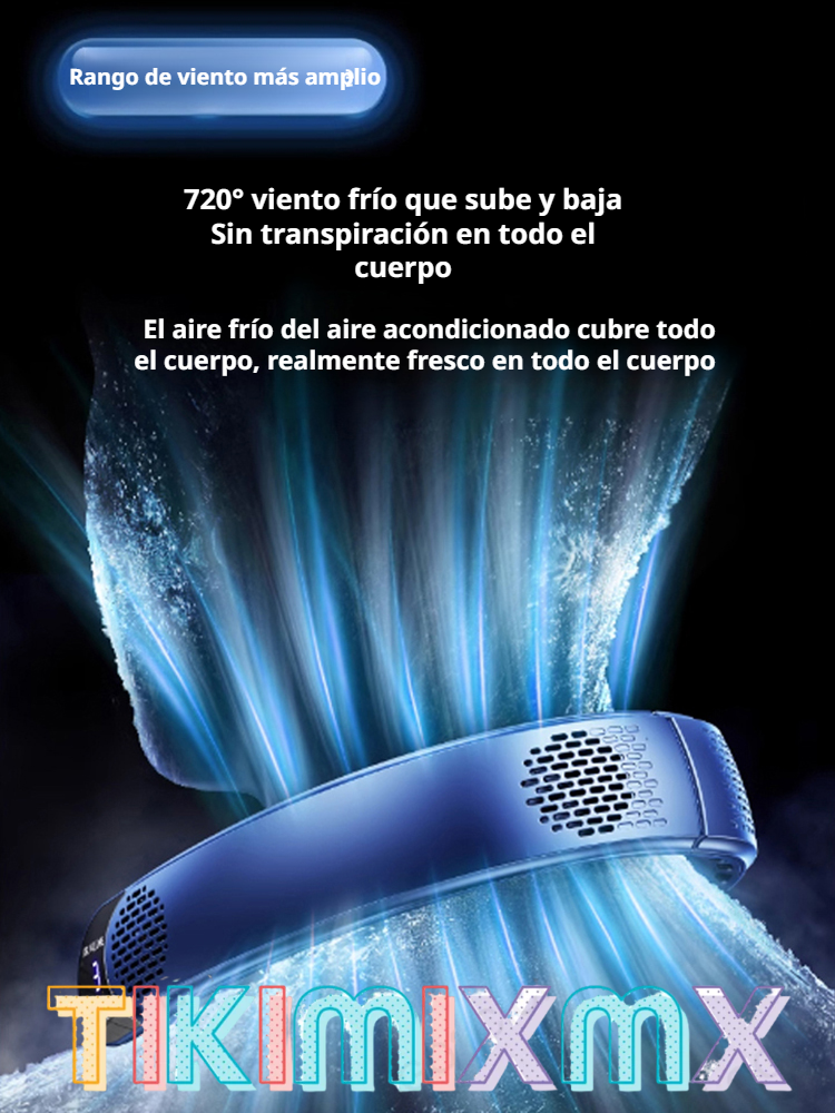 Dispositivo ultraligero de enfriamiento del cuello