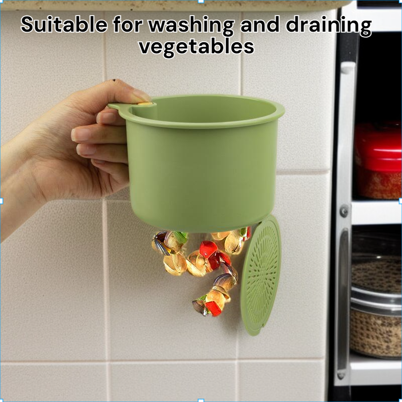 Kitchen sink drain hanging basket small vegetable basin storage basket drain basket