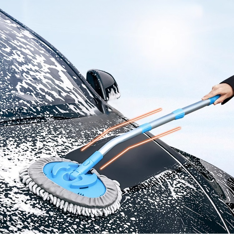 【100％省力】洗車モップ