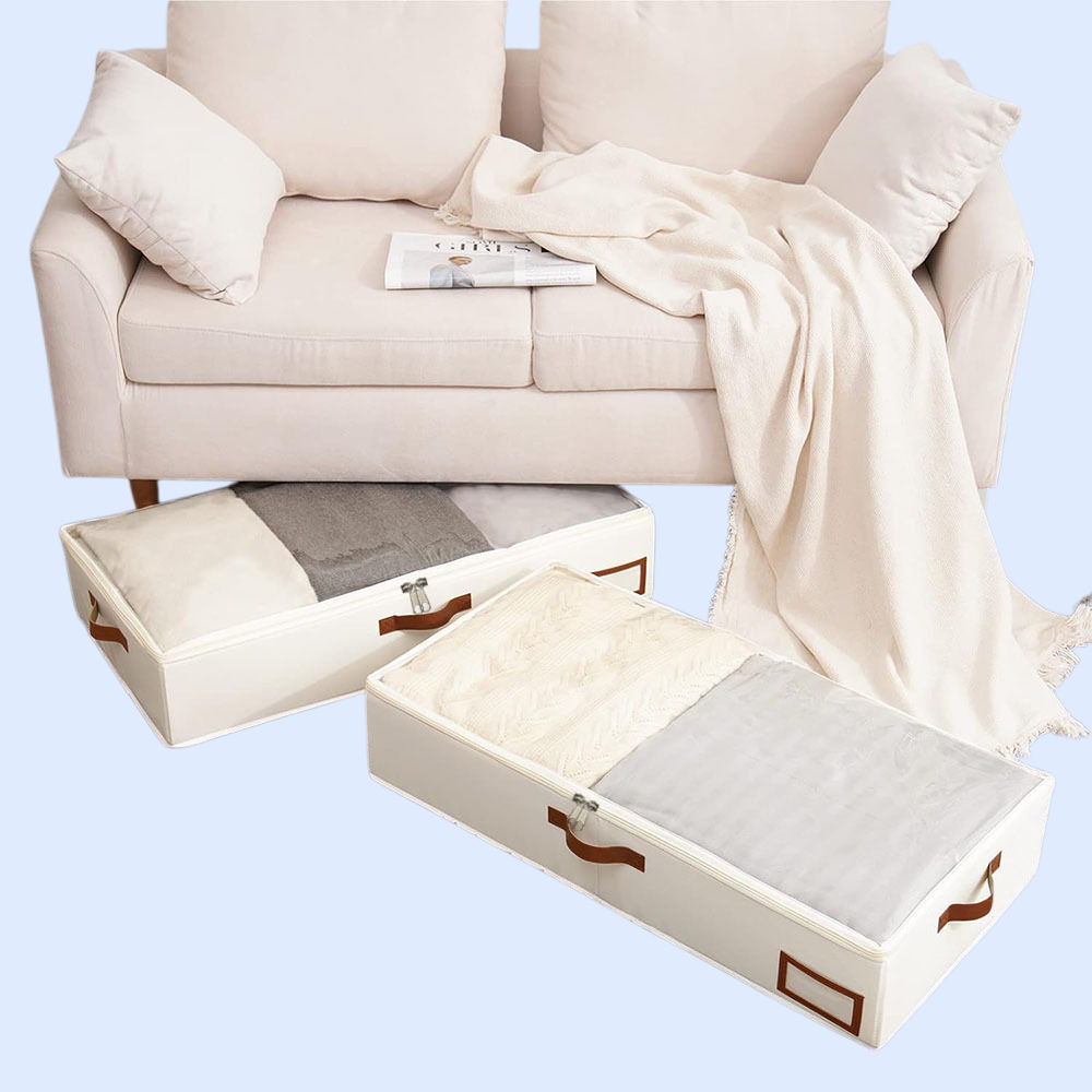 ベッド下収納ボックス 家庭用 衣類 布団 防湿 収納整理ケース