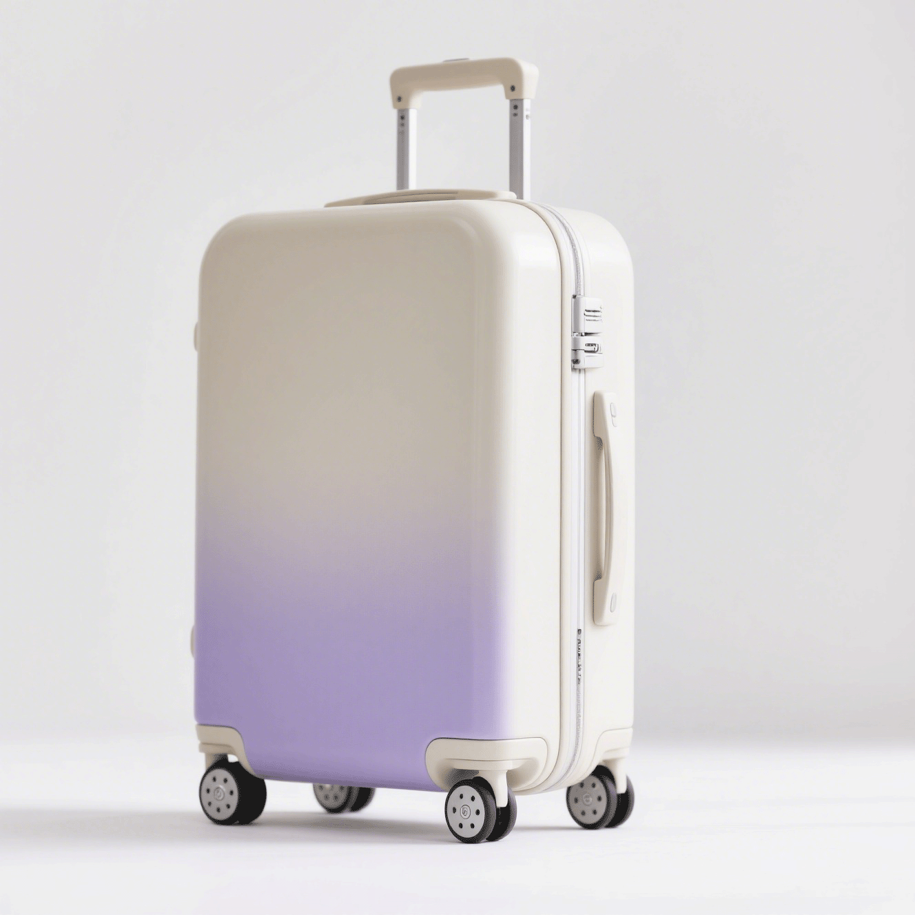 Maleta de cáscara de PC resistente a los impactos en color negro