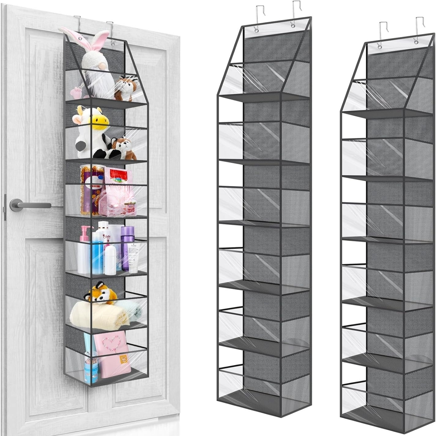 Závěsný úložný vak na kabelky za dveře proti prachu