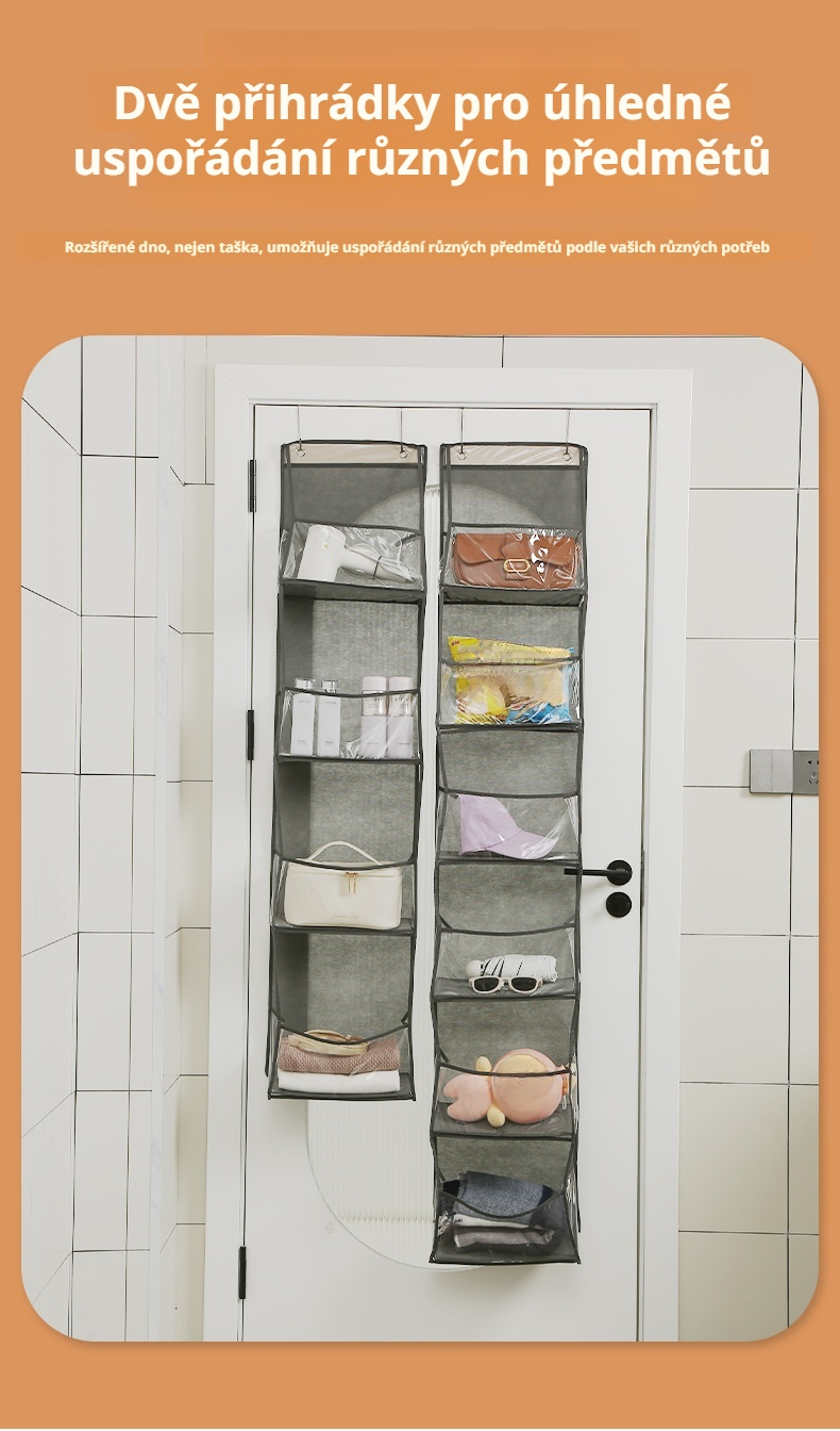 Organizér na kabelky proti prachu