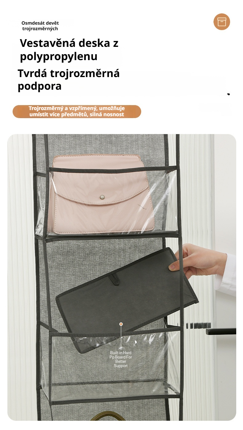 Praktický úložný vak na tašky