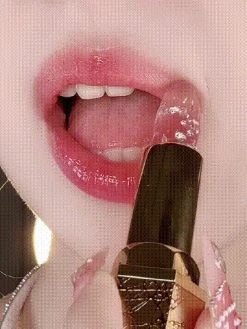 ミラー付き温感変色リップスティック