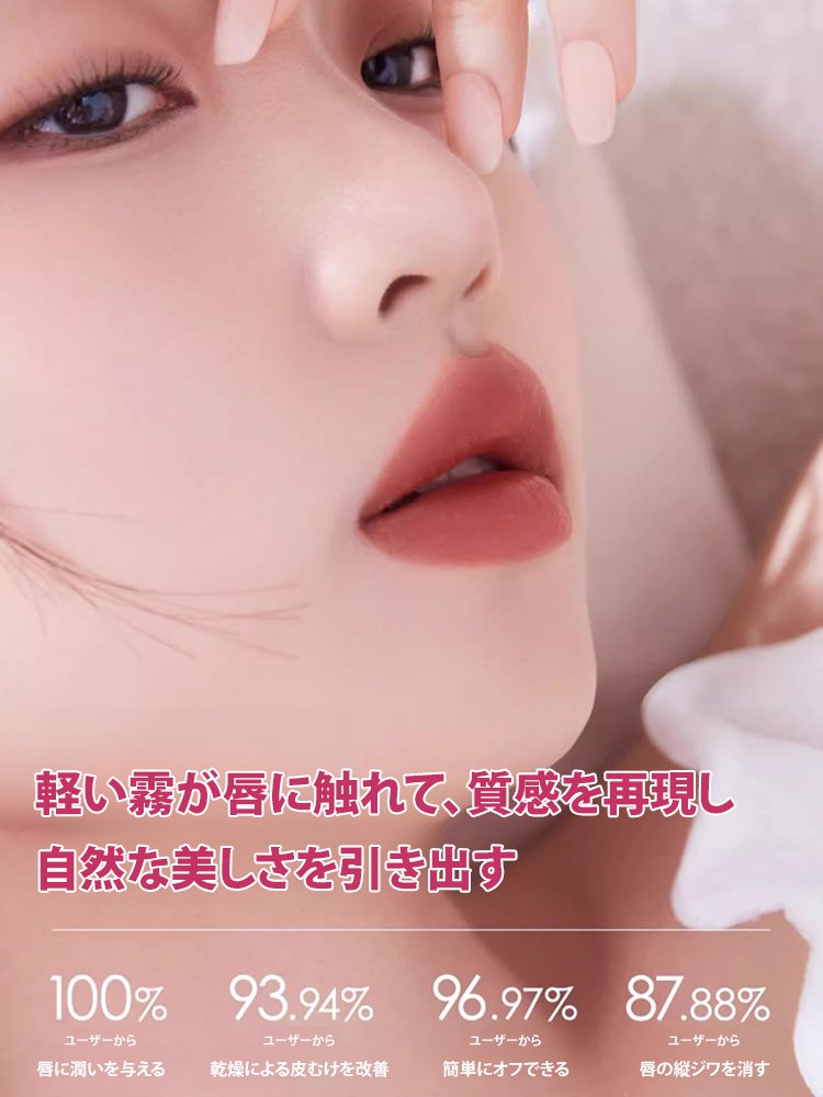 ミラー付き温感変色リップスティック