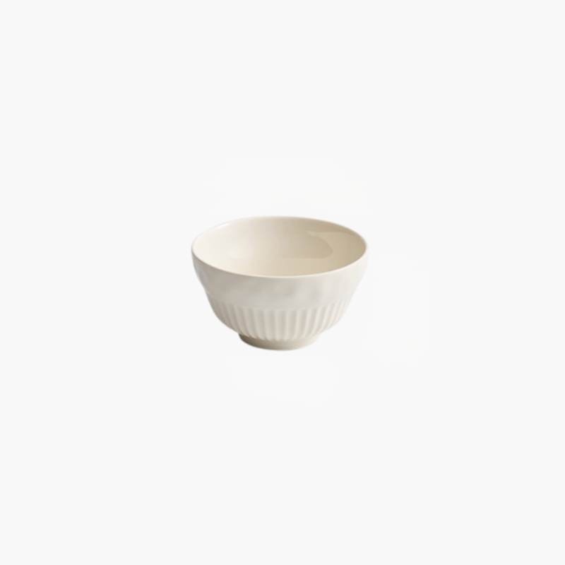Cream style tableware set
