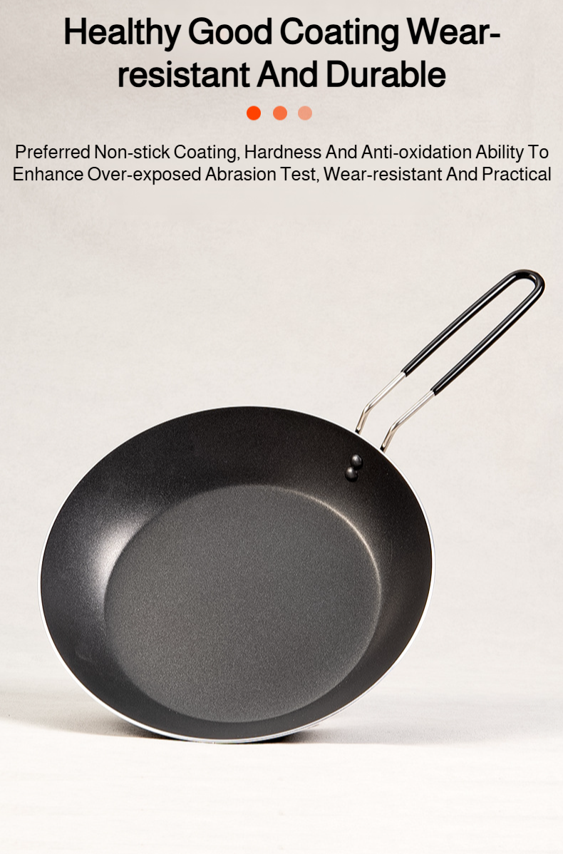 Lightweight frying pan for hiking and camping