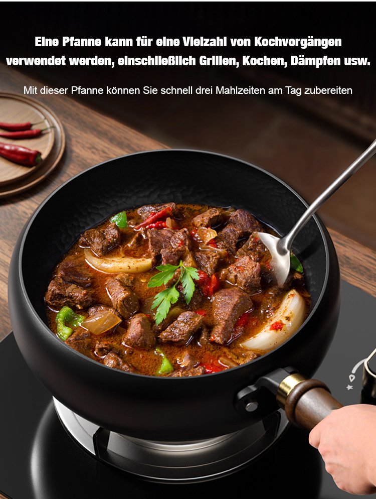 Robuster Bauchtopf für Bauarbeiten