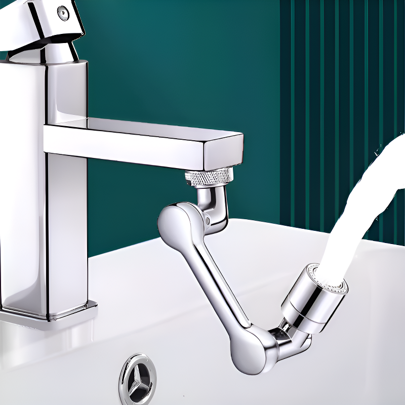 機械アーム付き4D回転蛇口シャワー