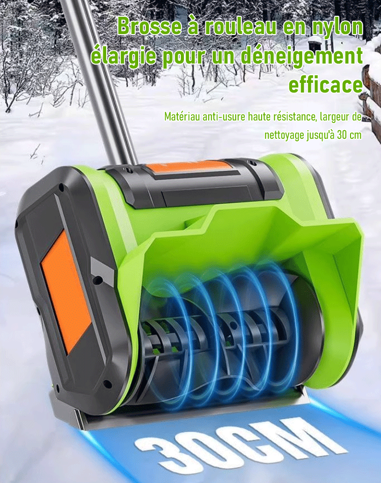 Souffleuse à neige à batterie au lithium importée du Japon