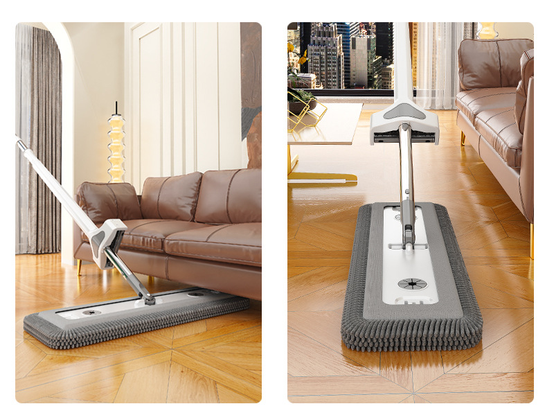 셰닐 리필 패드 교체 장면