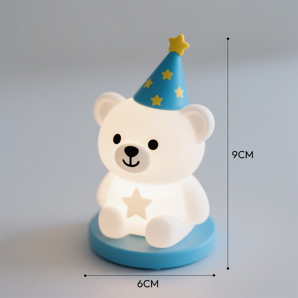 Kinderzimmer Nachtlicht aus Kunststoff