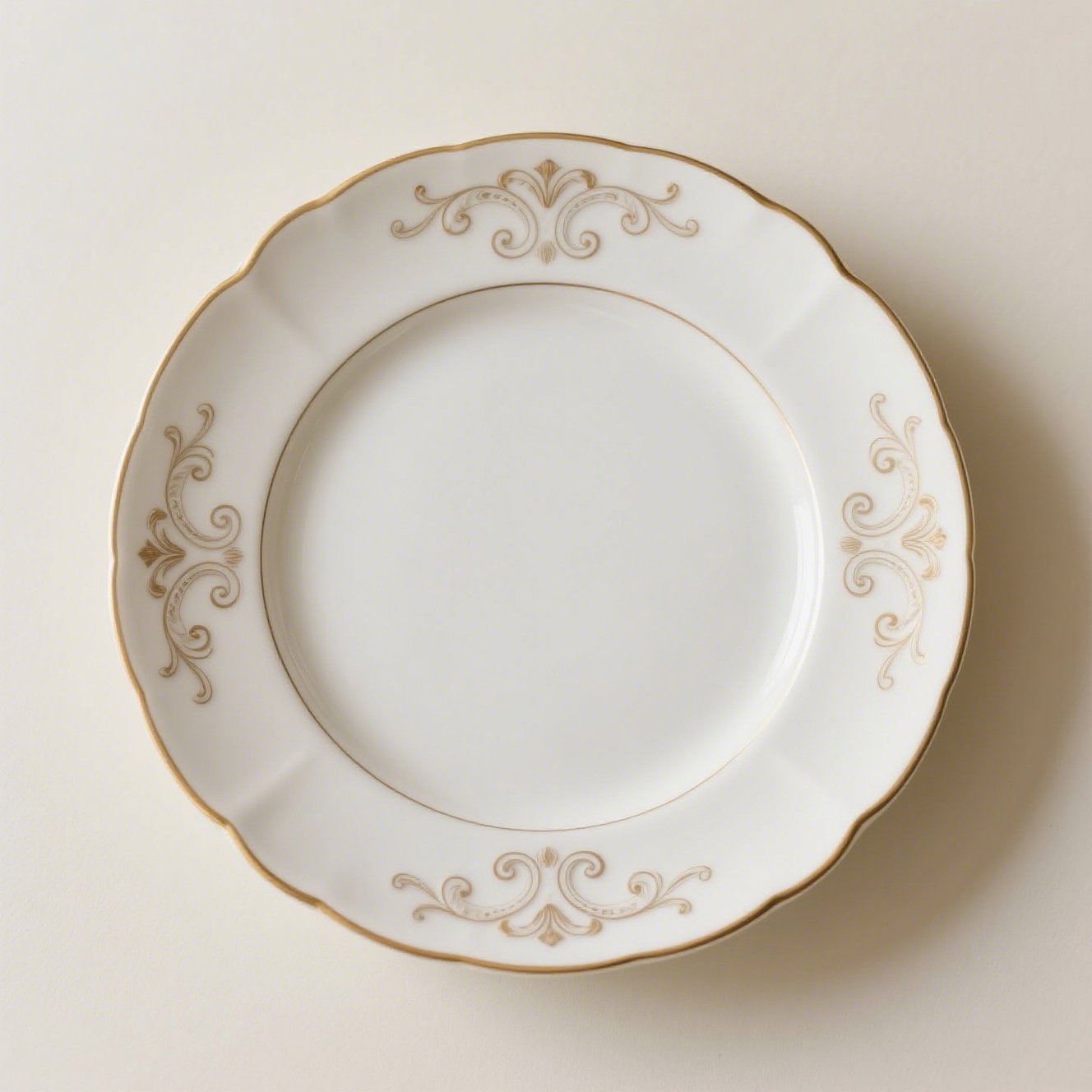 Keramické talíře v balení po 10 kusech