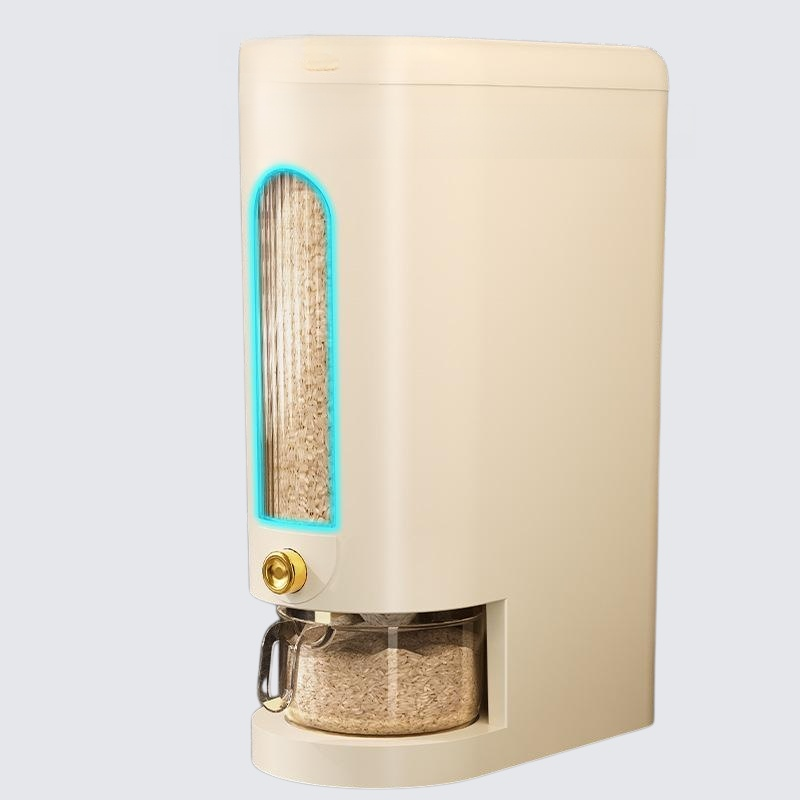 쌀통 곤충방지 습기방지 밀폐형 쌀통 가정용 쌀 및 밀가루 서랍 쌀 보관함 쌀 보관함 식품 등급