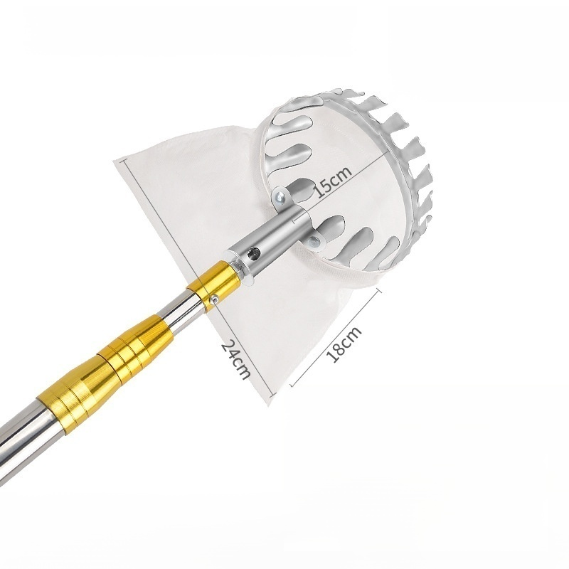 【업그레이드 엠보싱 막대】신축 과일 따기 기구 