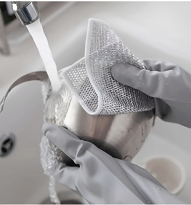 多用途鋼絲拖把清潔布 拖把鋼絲清潔布