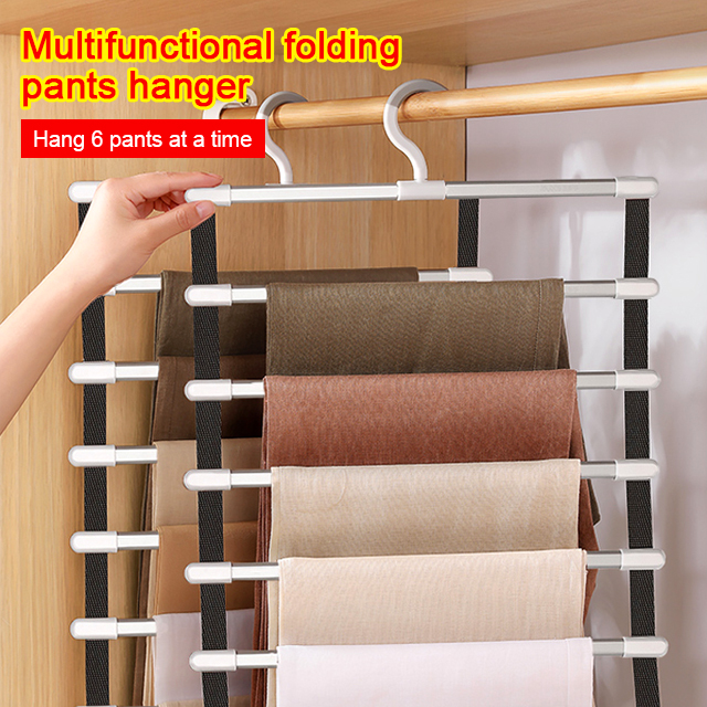 Multi-Tier Folding Pants Hanger