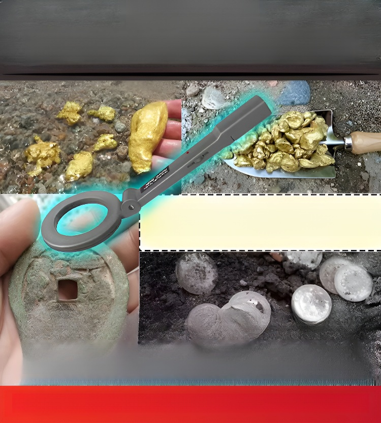 Hochempfindlicher Metalldetektor