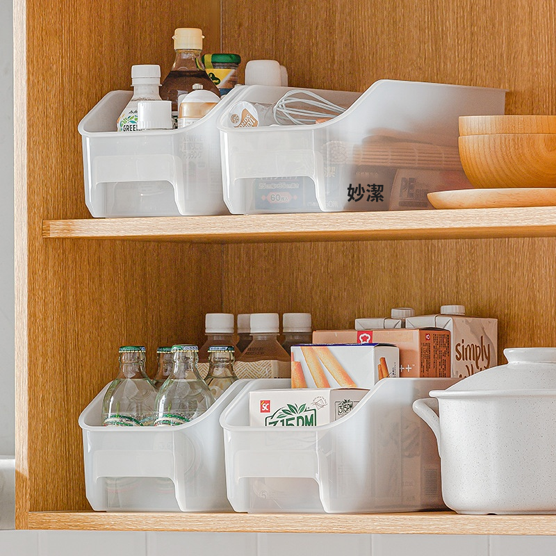 冷蔵庫用プラスチック収納ボックス透明長方形