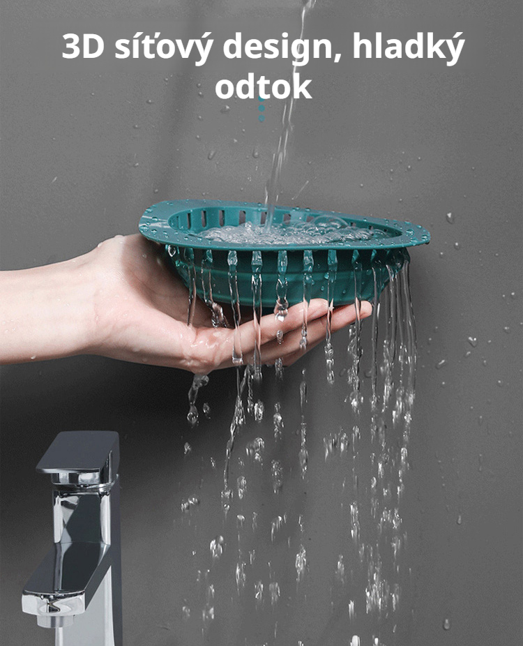 Odolný materiál krytu podlahového odtoku