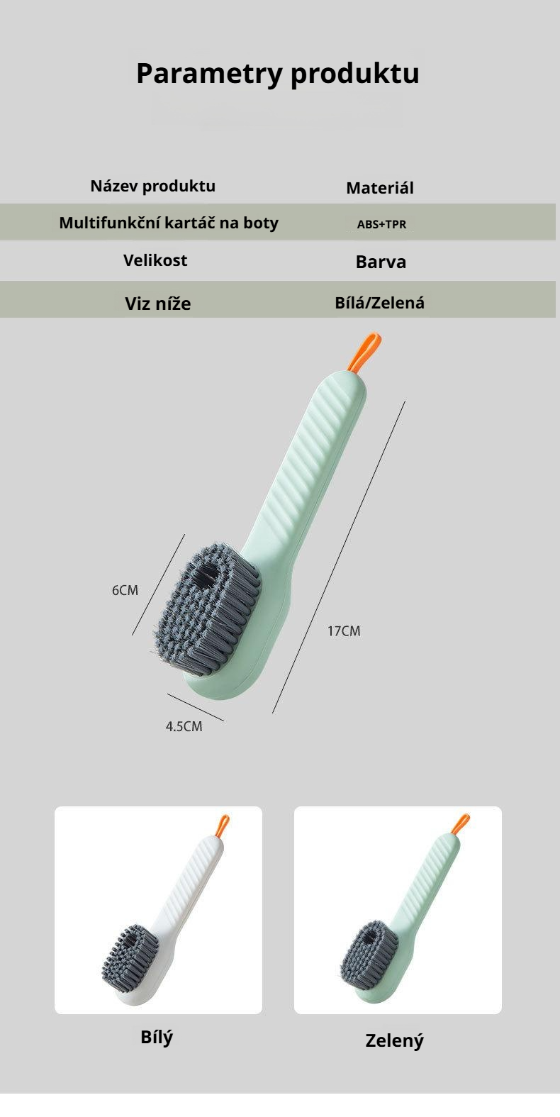 Šetrné čištění obuvi kartáčem