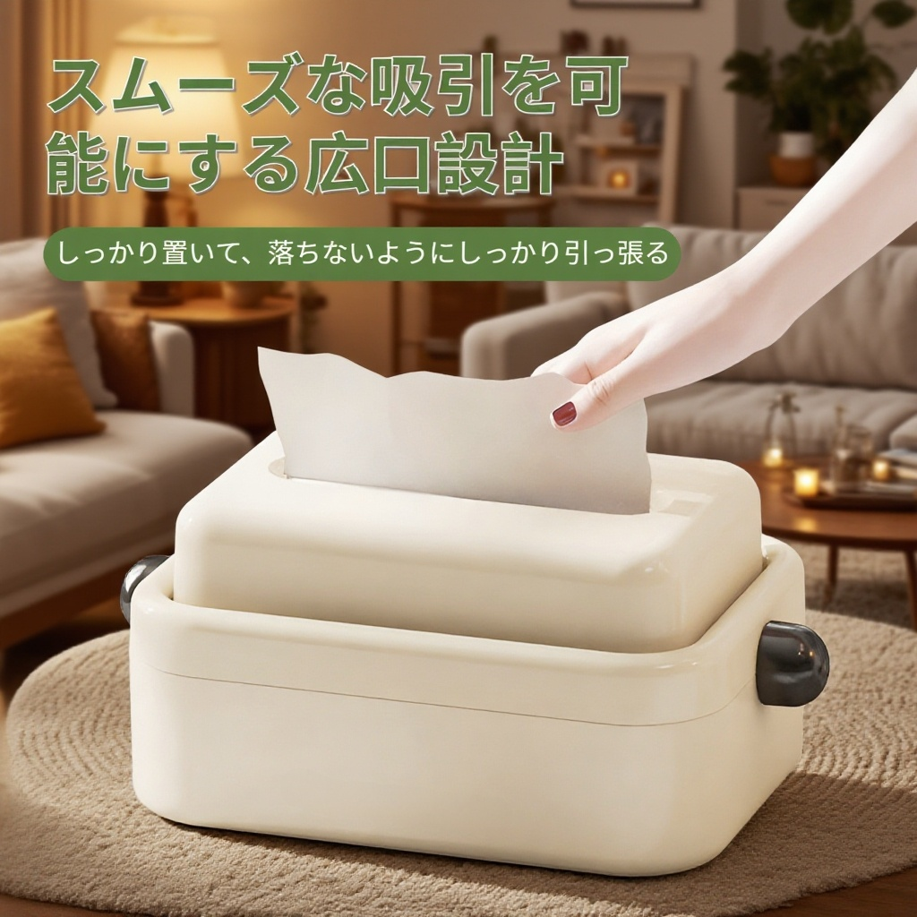 新しいクリエイティブな持ち上げ可能なティッシュボックス寝室リビングルーム高価値紙箱家庭用シンプルで芸術的な収納ボックス