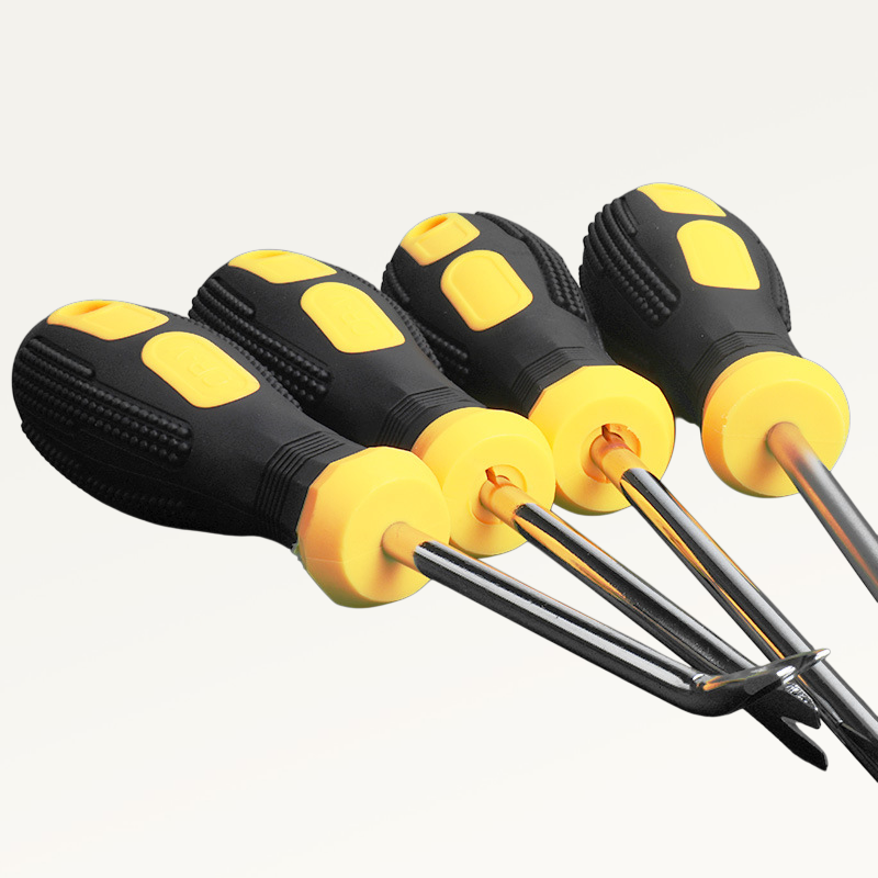Wear-resistant and durable screwdriver opening nail remover