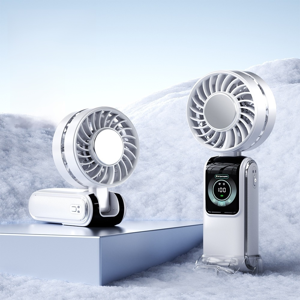 デジタル表示ポータブル扇風機