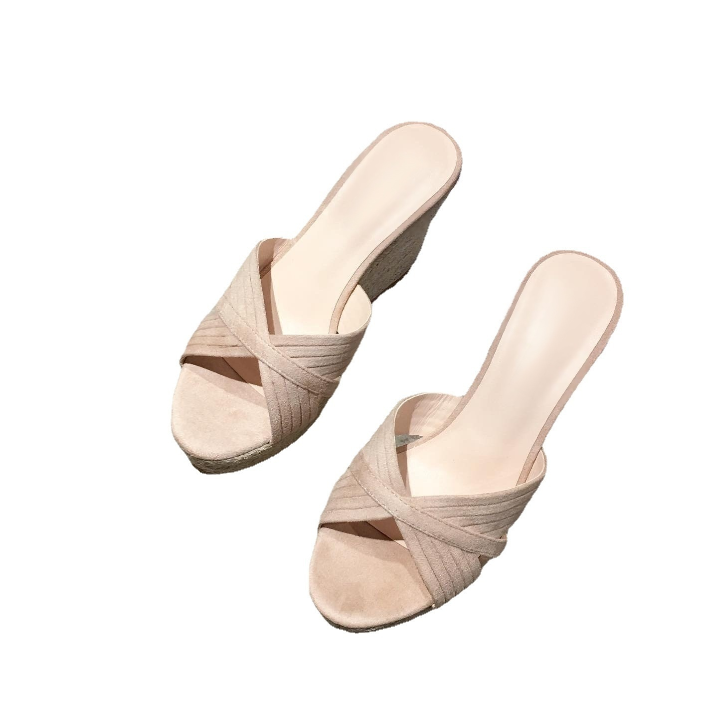 كعب صندل مع فم السميك