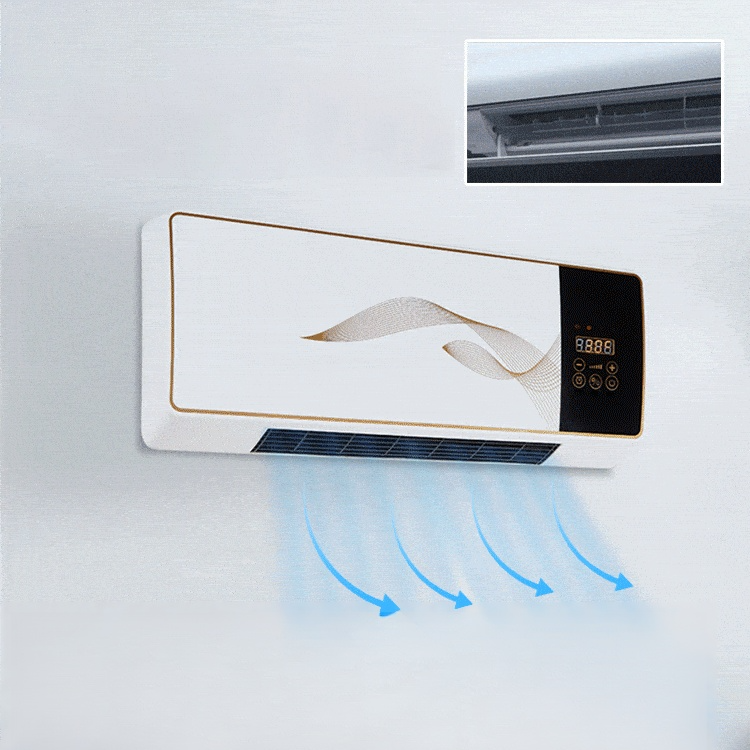 Effiziente Kühlung durch wandmontierte Ventilatoren für mobile Klimaanlagen