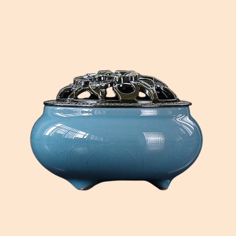 家庭用陶器香炉